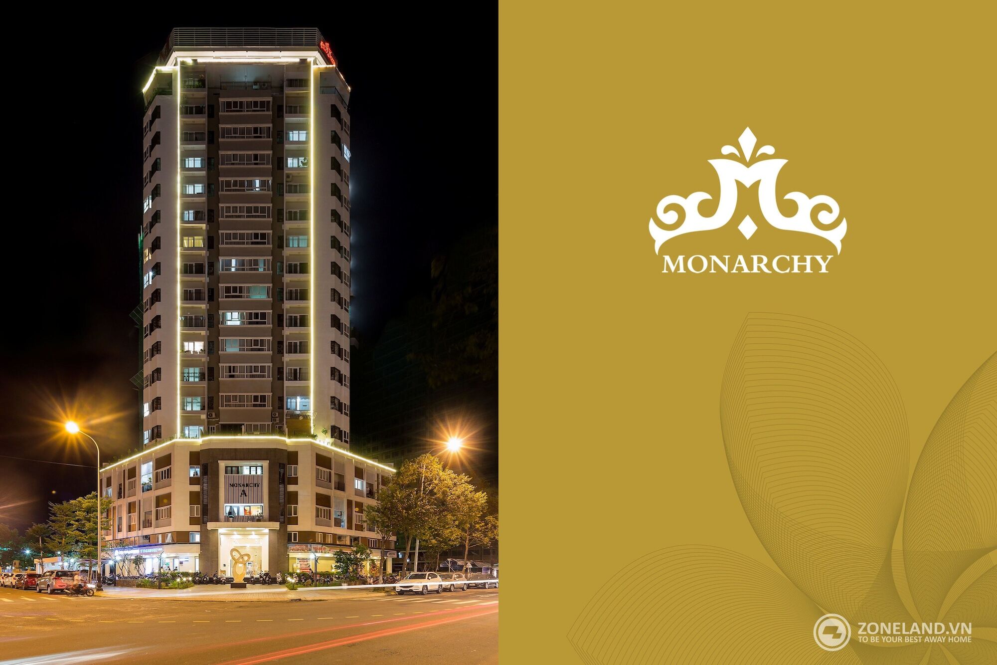 Zoneland Apartments - Monarchy Riverside Son Tra Екстер'єр фото