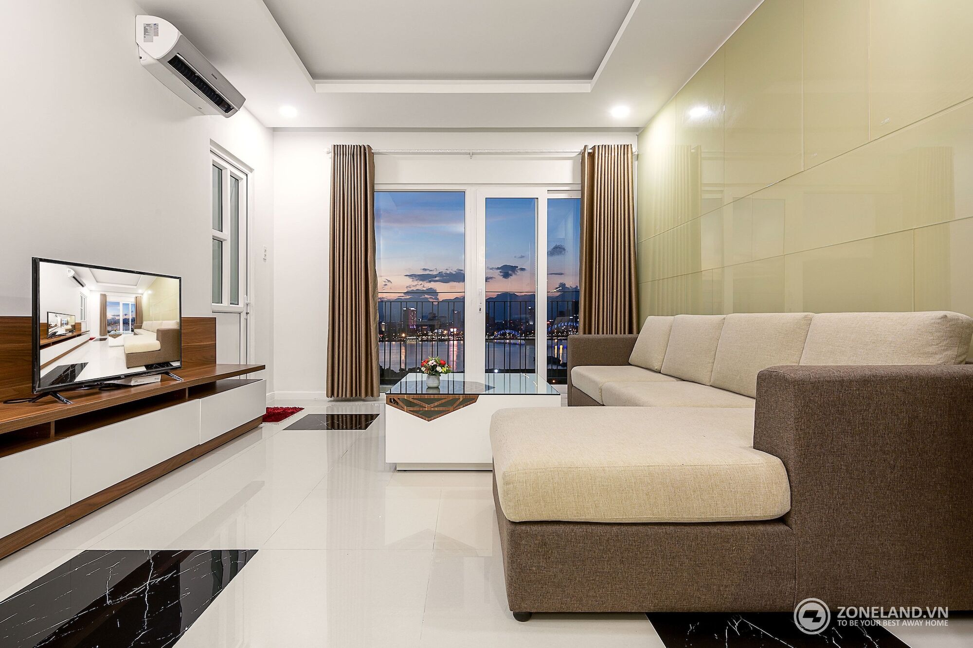 Zoneland Apartments - Monarchy Riverside Son Tra Екстер'єр фото